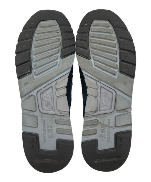 NEW BALANCE（ニューバランス）NEW BALANCE (ニューバランス) ローカットスニーカー ネイビー サイズ:26.5の古着・服飾アイテム