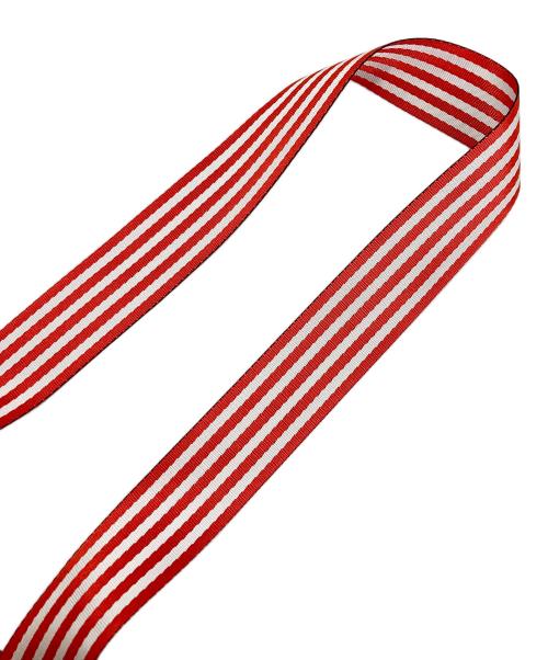 BOTTER（ボッター）BOTTER (ボッター) ストライプベルト レッドの古着・服飾アイテム