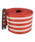 BOTTER (ボッター) ストライプベルト レッド：5000円