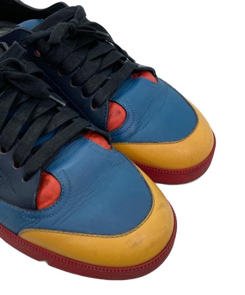 LOEWE（ロエベ）LOEWE (ロエベ) アナグラムレザースニーカー マルチカラー サイズ:40の古着・服飾アイテム