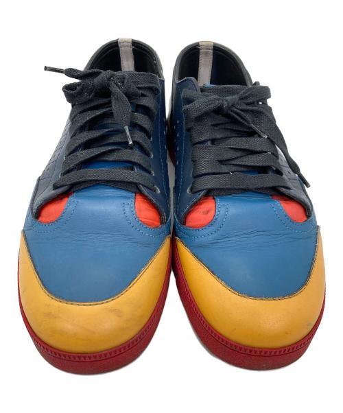 LOEWE（ロエベ）LOEWE (ロエベ) アナグラムレザースニーカー マルチカラー サイズ:40の古着・服飾アイテム