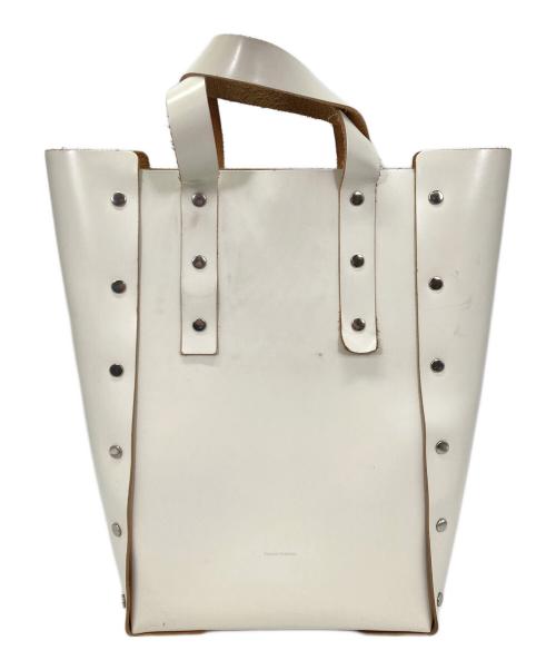 HENDER SCHEME（エンダースキーマ）HENDER SCHEME (エンダースキーマ) assemble hand bag ホワイトの古着・服飾アイテム