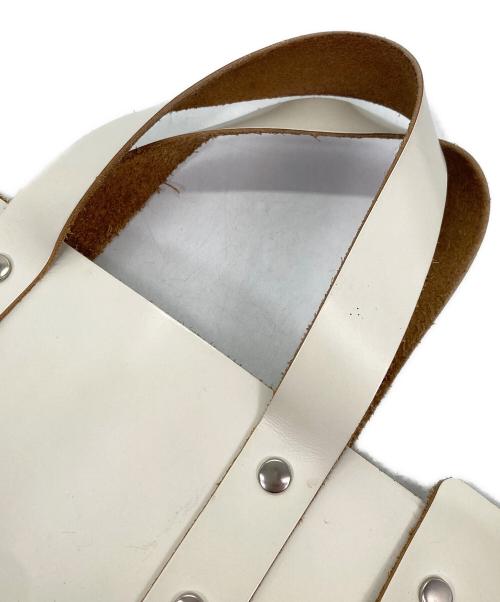 HENDER SCHEME（エンダースキーマ）HENDER SCHEME (エンダースキーマ) assemble hand bag ホワイトの古着・服飾アイテム
