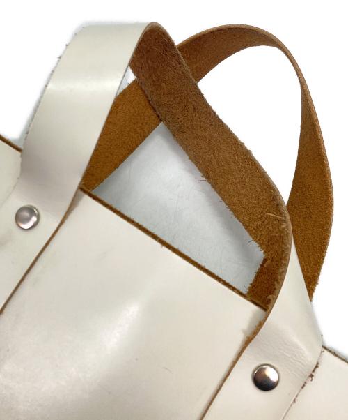 HENDER SCHEME（エンダースキーマ）HENDER SCHEME (エンダースキーマ) assemble hand bag ホワイトの古着・服飾アイテム