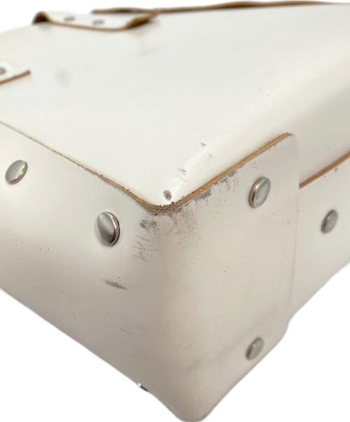 HENDER SCHEME（エンダースキーマ）HENDER SCHEME (エンダースキーマ) assemble hand bag ホワイトの古着・服飾アイテム