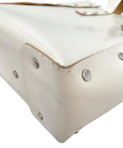 HENDER SCHEME（エンダースキーマ）HENDER SCHEME (エンダースキーマ) assemble hand bag ホワイトの古着・服飾アイテム