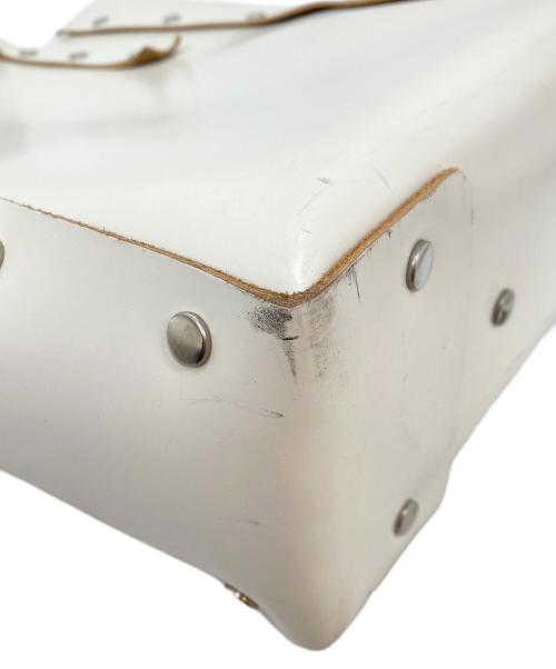 HENDER SCHEME（エンダースキーマ）HENDER SCHEME (エンダースキーマ) assemble hand bag ホワイトの古着・服飾アイテム