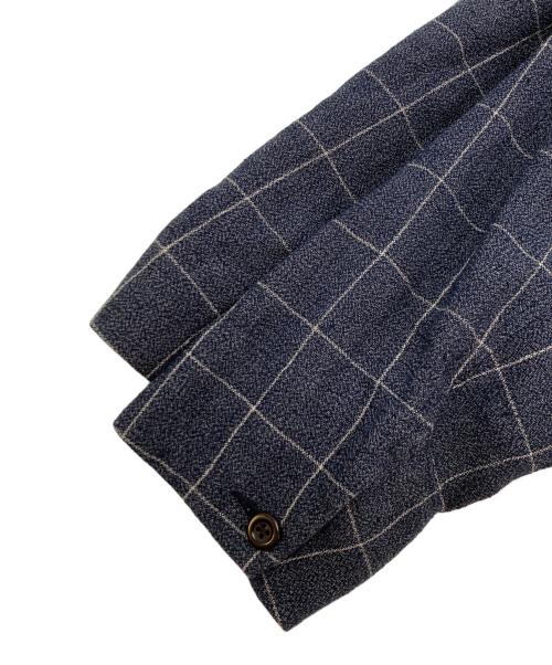 Snow peak（スノーピーク）snow peak (スノーピーク) Check Tweed Jacket ネイビー サイズ:ＸＬ　の古着・服飾アイテム