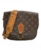LOUIS VUITTONルイ ヴィトン）の古着「[OLD]サンクルーGM /ショルダーバッグ」｜ブラウン