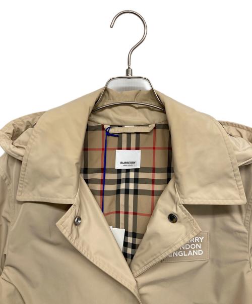 BURBERRY（バーバリー）BURBERRY (バーバリー) OXCLOSEデタッチャブルフード コート ベージュ サイズ:38の古着・服飾アイテム