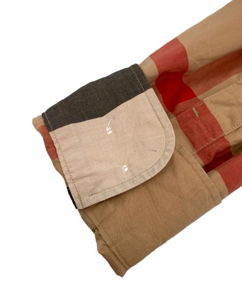 BURBERRY（バーバリー）BURBERRY (バーバリー) WINDSOR シャツ ブラウン サイズ:XLの古着・服飾アイテム