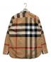 BURBERRY (バーバリー) WINDSOR シャツ ブラウン サイズ:XL：25000円