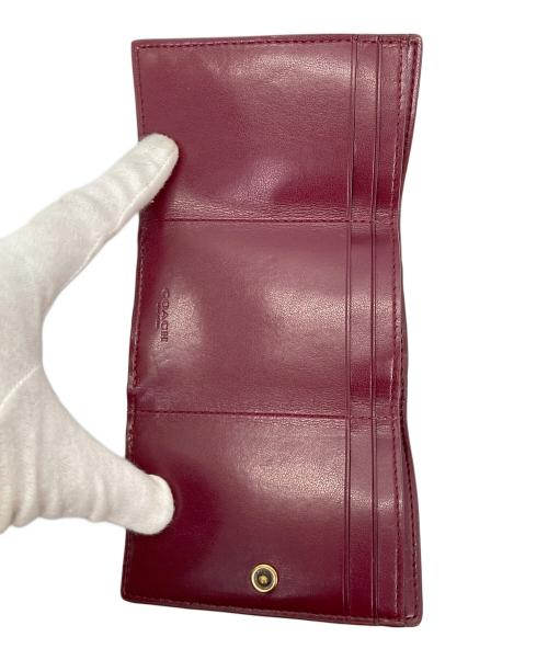 COACH（コーチ）COACH (コーチ) アップルシグネチャーウォレット ブラウンの古着・服飾アイテム