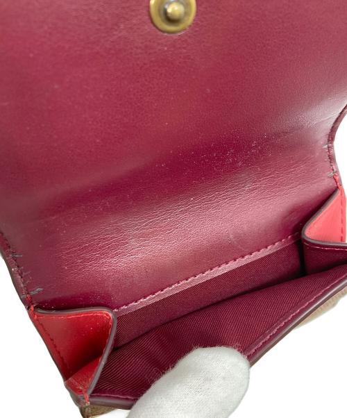 COACH（コーチ）COACH (コーチ) アップルシグネチャーウォレット ブラウンの古着・服飾アイテム