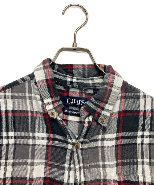 CHAPS（チャップス）CHAPS (チャップス) チェックシャツ グレー サイズ:Sの古着・服飾アイテム