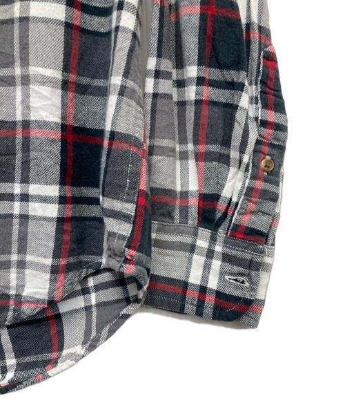 CHAPS（チャップス）CHAPS (チャップス) チェックシャツ グレー サイズ:Sの古着・服飾アイテム