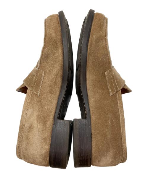 PARABOOT（パラブーツ）PARABOOT (パラブーツ) コインローファー ブラウン サイズ:7.5の古着・服飾アイテム