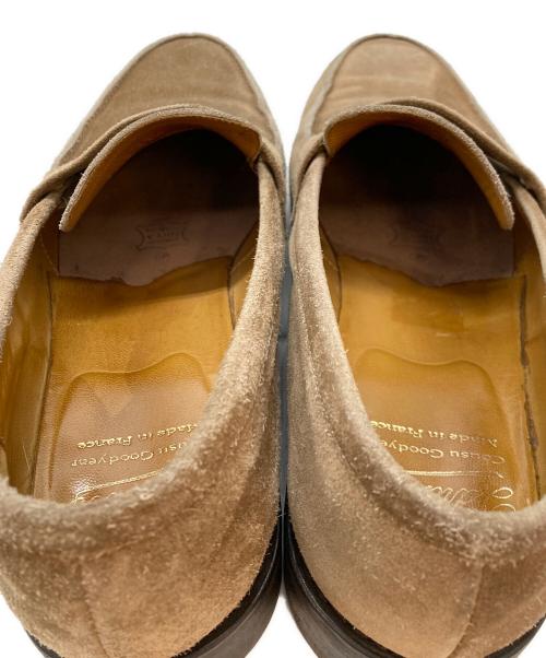 PARABOOT（パラブーツ）PARABOOT (パラブーツ) コインローファー ブラウン サイズ:7.5の古着・服飾アイテム