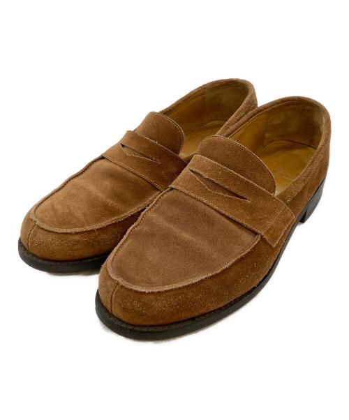 PARABOOT（パラブーツ）PARABOOT (パラブーツ) コインローファー ブラウン サイズ:7.5の古着・服飾アイテム