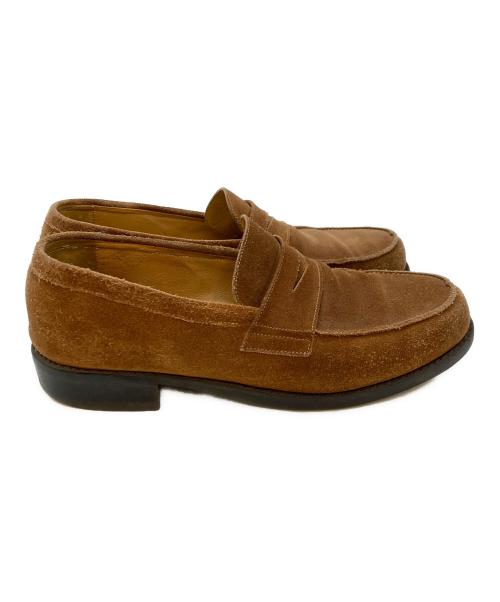 PARABOOT（パラブーツ）PARABOOT (パラブーツ) コインローファー ブラウン サイズ:7.5の古着・服飾アイテム