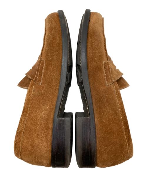 PARABOOT（パラブーツ）PARABOOT (パラブーツ) コインローファー ブラウン サイズ:7.5の古着・服飾アイテム