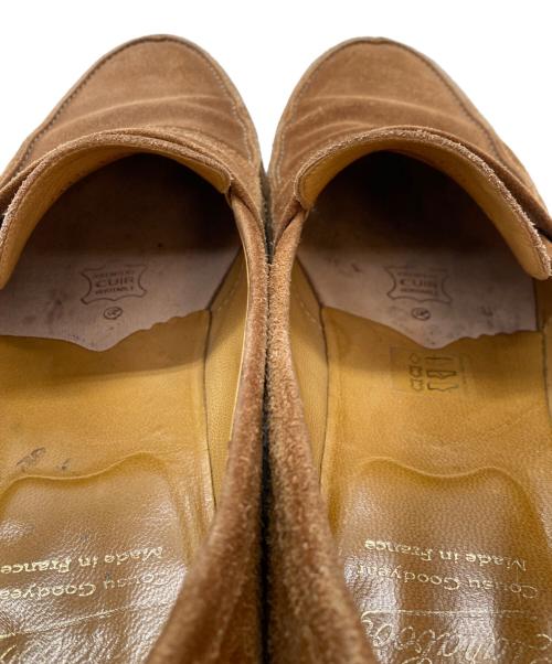 PARABOOT（パラブーツ）PARABOOT (パラブーツ) コインローファー ブラウン サイズ:7.5の古着・服飾アイテム