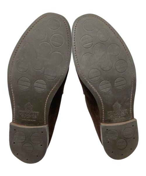 Crockett & Jones（クロケット＆ジョーンズ）Crockett & Jones (クロケット＆ジョーンズ) BOSTON2ローファー ブラウン サイズ:8の古着・服飾アイテム