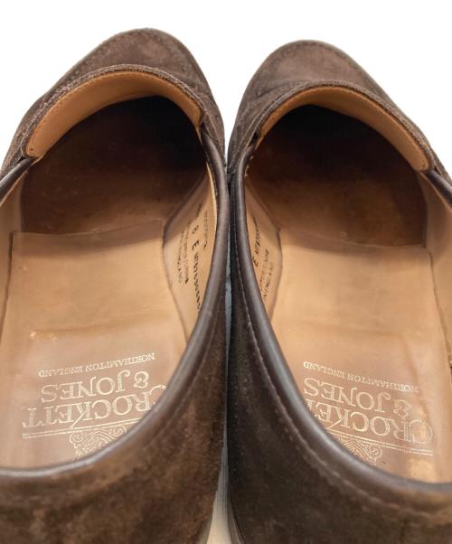 Crockett & Jones（クロケット＆ジョーンズ）Crockett & Jones (クロケット＆ジョーンズ) BOSTON2ローファー ブラウン サイズ:8の古着・服飾アイテム