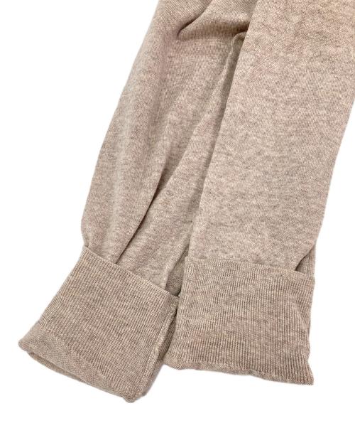 JOHN SMEDLEY（ジョンスメドレー）JOHN SMEDLEY (ジョンスメドレー) Vネックニット ベージュ サイズ:Lの古着・服飾アイテム