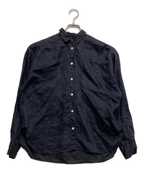 MACPHEE（マカフィー）MACPHEE (マカフィー) リネンシャツ ネイビー サイズ:不明の古着・服飾アイテム
