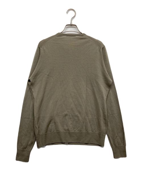 JOHN SMEDLEY（ジョンスメドレー）JOHN SMEDLEY (ジョンスメドレー) ニットカーディガン ブラウン サイズ:XLの古着・服飾アイテム