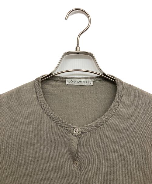 JOHN SMEDLEY（ジョンスメドレー）JOHN SMEDLEY (ジョンスメドレー) ニットカーディガン ブラウン サイズ:XLの古着・服飾アイテム