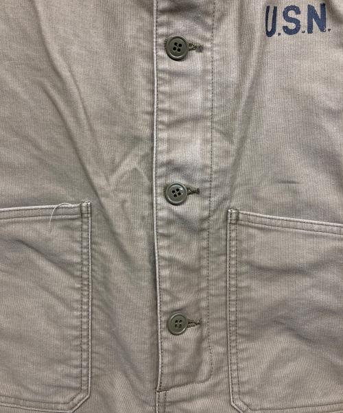 HOUSTON（ヒューストン）HOUSTON (ヒューストン) オーバーオール カーキ サイズ:38の古着・服飾アイテム