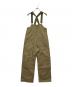HOUSTON (ヒューストン) オーバーオール カーキ サイズ:38：6000円