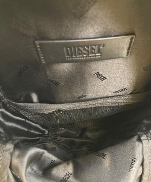 DIESEL（ディーゼル）DIESEL (ディーゼル) DRAPE SLING BAG ブラックの古着・服飾アイテム