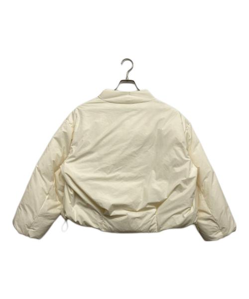 nano・universe（ナノ・ユニバース）nano・universe (ナノ・ユニバース) 西川ダウン (ニシカワダウン) ハイネックショートジャケット ホワイト サイズ:ｓの古着・服飾アイテム