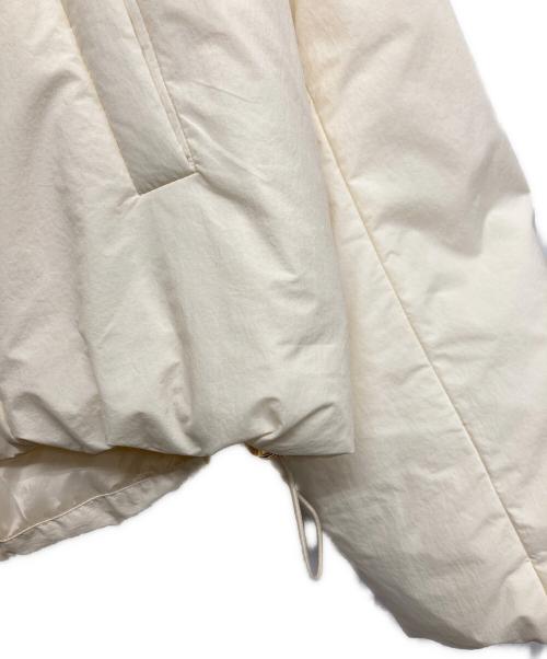 nano・universe（ナノ・ユニバース）nano・universe (ナノ・ユニバース) 西川ダウン (ニシカワダウン) ハイネックショートジャケット ホワイト サイズ:ｓの古着・服飾アイテム