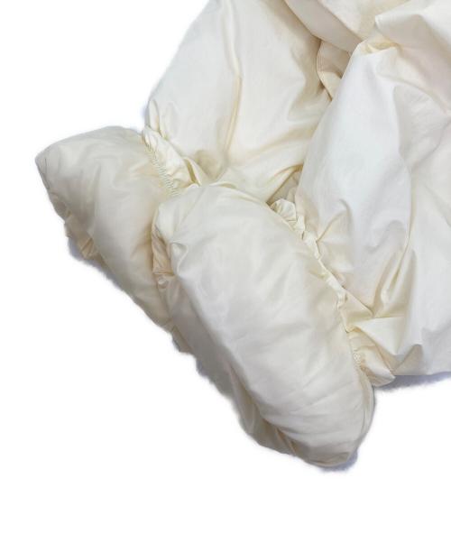 nano・universe（ナノ・ユニバース）nano・universe (ナノ・ユニバース) 西川ダウン (ニシカワダウン) ハイネックショートジャケット ホワイト サイズ:ｓの古着・服飾アイテム