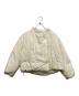 nano・universe（ナノ・ユニバース）の古着「ハイネックショートジャケット」｜ホワイト