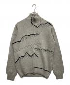 EMPORIO ARMANIエンポリオアルマーニ）の古着「ハイネックニット」｜グレー