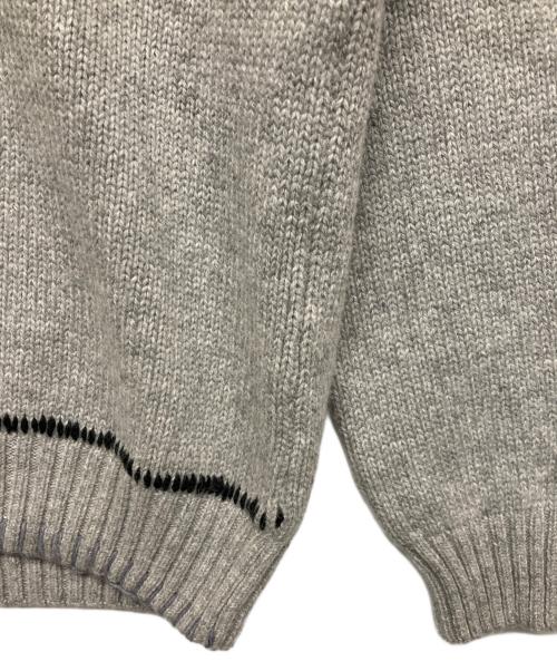 EMPORIO ARMANI（エンポリオ アルマーニ）EMPORIO ARMANI (エンポリオアルマーニ) ハイネックニット グレー サイズ:Ｌの古着・服飾アイテム