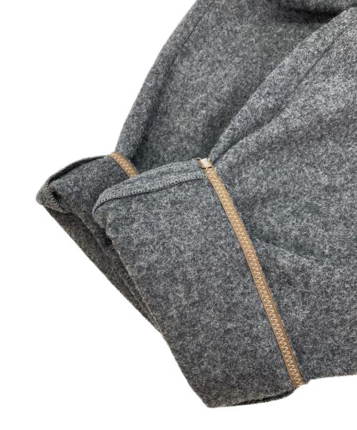 KOLOR（カラー）KOLOR (カラー) ウールテーパードパンツ グレー サイズ:2の古着・服飾アイテム