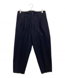 KOLOR（カラー）の古着「ウールテーパードパンツ」｜ブラック