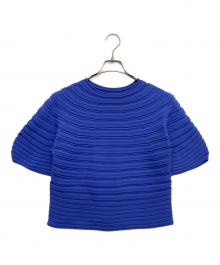 PLEATS PLEASE（プリーツプリーズ）の古着「プリーツカットソ-」｜オレンジ