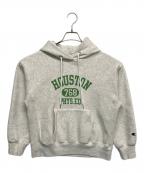 Championチャンピオン）の古着「フーデッドスウェットシャツ」｜グレー