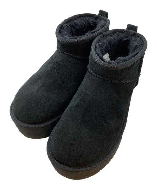 UGG（アグ）UGG (アグ) Classic Ultra Mini Platform ブラック サイズ:25の古着・服飾アイテム