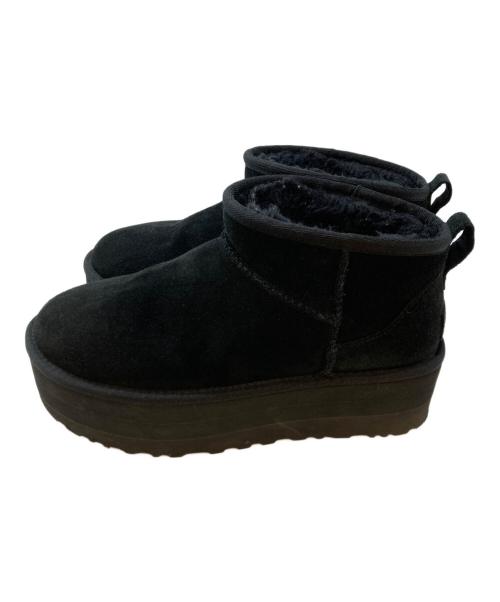 UGG（アグ）UGG (アグ) Classic Ultra Mini Platform ブラック サイズ:25の古着・服飾アイテム