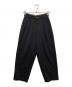 I.S.（アイエス）の古着「タックパンツ」｜ブラック