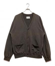 stein（シュタイン）の古着「OVERSIZED REBUILD SWEAT CARDIGAN」｜チャコールグレー