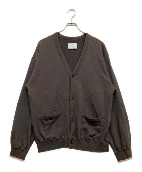 stein（シュタイン）stein (シュタイン) OVERSIZED REBUILD SWEAT CARDIGAN チャコールグレー サイズ:Mの古着・服飾アイテム